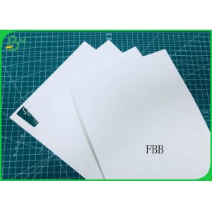 230GSM To 400GSM Full Solid White Coated FBB With Good Stiffiness