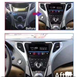 8 Inch Screen Android Car DVD Player 2011-2014 Model For Modern Yazun Azera