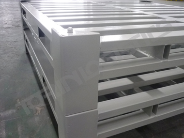 Torin LK35A Warehouse Forklift Storage Heavy Duty Galvanized Metal Steel Pallets for Cold Storage