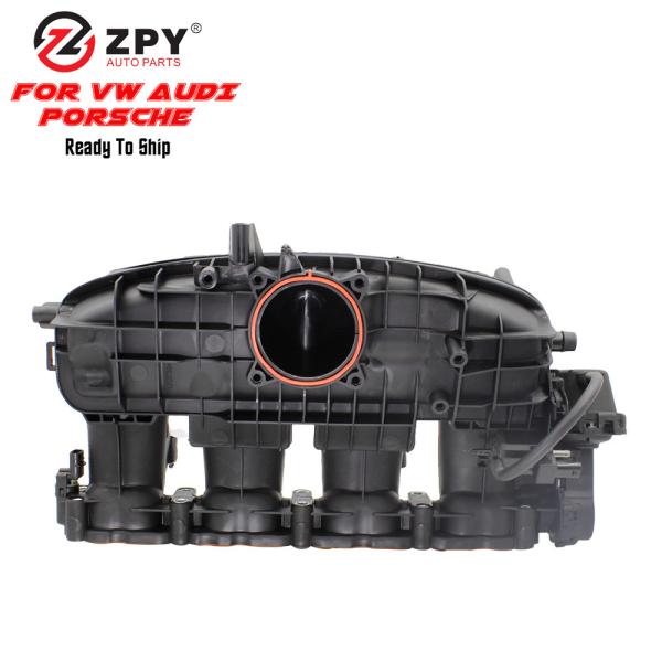 ZPY Engine Intake Manifold with solenoid valve and sensor for VV Passat Tiguan