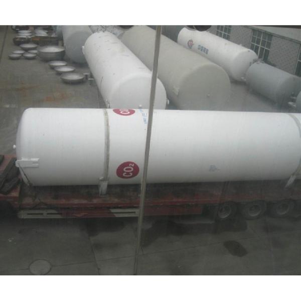 Quality Horizontal 16MnDR Oxygen Cryogenic Liquid Tank 5 Cubic Meter wholesale
