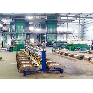Drawing Copper Wire Vertical Enamelling Machine Inlet 2.6 To 3.6mm Finished