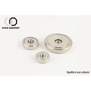 Disc Strong Permanent Magnet Assemblies For Industrial Electromagnet Use