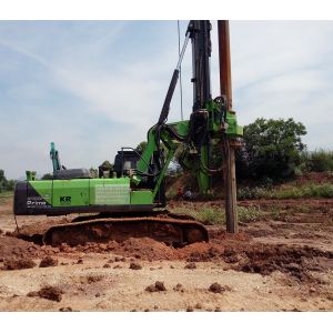 KR125C Hydraulic Piling Rig With Torque 125KN . M And Drilling Depth 43m