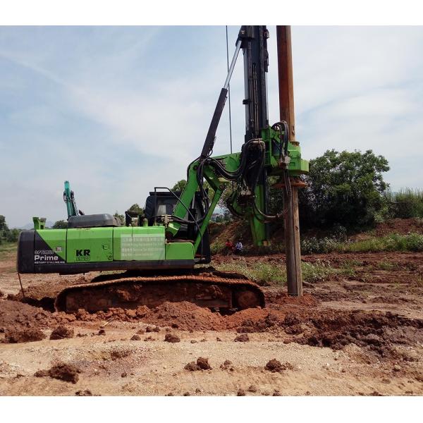 KR125C Hydraulic Piling Rig With Torque 125KN . M And Drilling Depth 43m