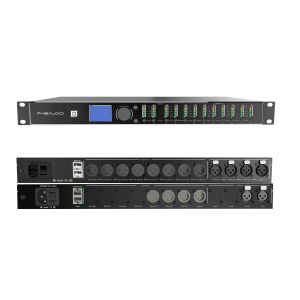 Buy cheap USB And Network Control Dante DSP Processor 4 In 8 Out AGC Loudspeaker System from wholesalers