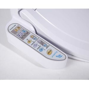 Soft Close Plastic Hygienic Toilet Seat Wc Seat Cover Instant Heated Spray