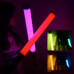 2ft Rgb Color LED Video Handheld Tube Light Stick Photography 2800K 7500K 24W 14