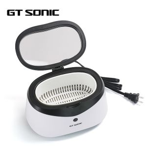 Home Use Compact Ultrasonic Cleaner , Ultrasonic Eyeglass Cleaner ABS Housing