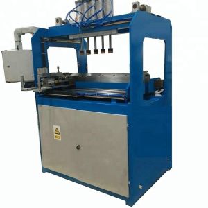 Cheap Manual Radiator Plastic Tank Crimping Machine 850mm Max Core Size for sale