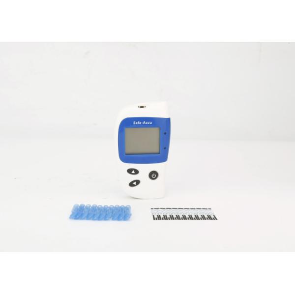 Quality FAD-GDH Enzyme Home Blood Glucose Monitoring Device With CV＜6% Anti Interference Strip wholesale