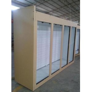 R404a Sliding Glass Door Freezer 1200L With Dynamic Cooling
