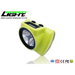 Waterproof IPX8 18000lux 385LUM 6800mAh Miners Cap Lamp