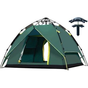 3-4 Person Automatic Portable Folding Camping Tent for Outdoor Waterproof