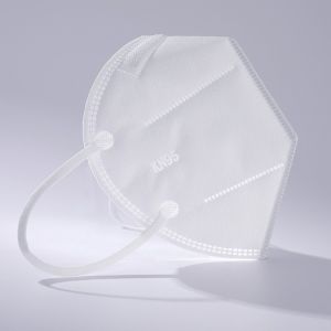White List Lightweight Disposable KN95 Mask 17.5x9.5cm KN95 Respirator Earloop
