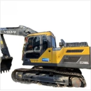 Cheap VOLVO EC220 Second-hand Crawler Excavator with Original Pump and Low Working Hours for sale