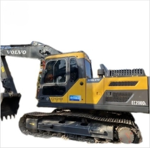 VOLVO EC220 Second-hand Crawler Excavator with Original Pump and Low Working
