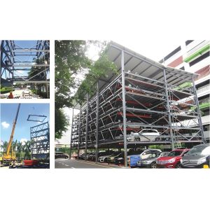 Highly Mechanical Car Parking System 2000kgs Automated Parking Garage
