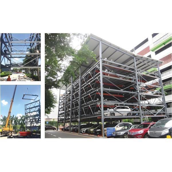 Quality Highly Mechanical Car Parking System 2000kgs Automated Parking Garage wholesale
