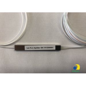 Cheap 1x4 Mini Type Fiber PLC Splitter Without Connector for sale
