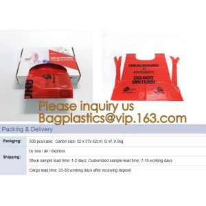 Recyclable Material Heat Seal Beedo Printed Plastic Party Apron Bag,eco-friendly