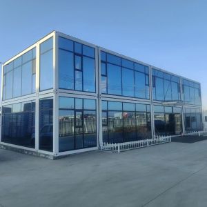 Light Steel Structure Frame Expandable Container Home for Office and Living