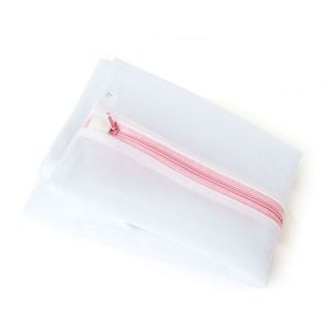 Cheap White Nylon Home Use Laundry Mesh Wash Bag with Zipper for sale