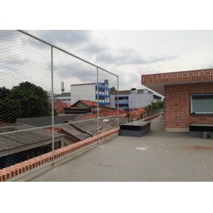 7x7 1.5mm Flexible Stainless Steel Cable Netting Balustrade Fencing Handrail