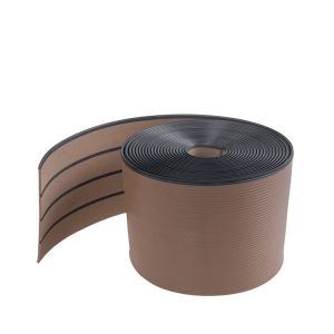 Teak/Gray Synthetic Rubber Decking The Perfect Solution for Yacht Floor and Boat