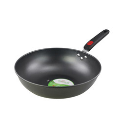 Factory Wholesale Black Fried Pan Cookware Cast Iron Non Stick Frying Pan With
