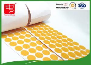 Cheap Orange Color Custom Hook And Loop Patches Packing In Roll Eco Friendly for sale