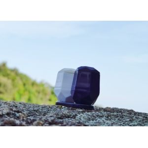 Hexagonal Eggshell-Shaped Disposable Plastic Seasoning Shaker Set For Travel