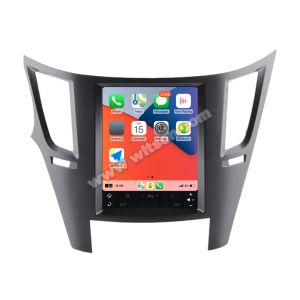10.4" Screen Tesla Vertical Android Screen For Subaru Outback 4 Legacy 5 2009