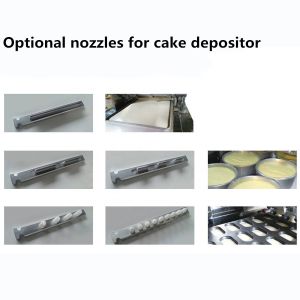Electric Cake Filling Machine for Sheet Cake Depositor in Other Snack Production
