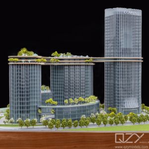 HSA 1/ 500 Comen Medical Headquaters Building Architectural Scale Model