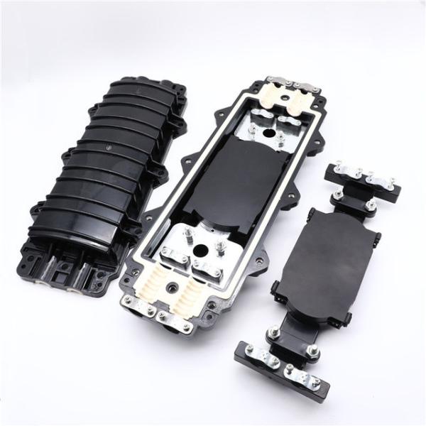 ISO9001 CATV Horizontal Fiber Optic Cable Joint Box , Fiber Optic Joint