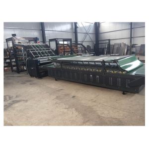 13kw Semi-Automatic Carton Single Facer Flute Board Laminating Machine for