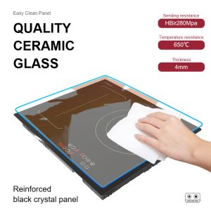 Sliding Control High Power Induction Hob 220V 3 Ring Microlite Panel