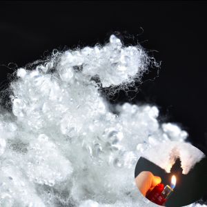 White Color Non Siliconized Hollow Conjugated Fiber With Excellent Thermal
