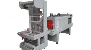 Cheap Semi Automatic PE Film Wrapping Cutting Shrink Tunnel Packing Machine for sale