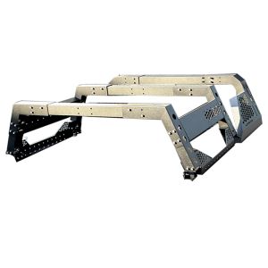 Customized Bed Rack Roll Bar for Toyota Hilux Powder Coating Surface 1336*1529