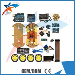 Ultrasonic Module Remote Control Robot Car for Arduino Starters