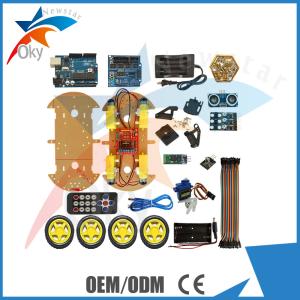 Cheap Ultrasonic Module Remote Control Robot Car for Arduino Starters for sale