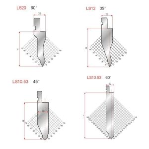45HRC-50HRC Amada Die Hydraulic CNC Metal Bending Dies