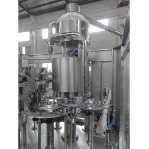 Automatic Sparkling Wine / Water Filling Machine With 6000BPH , Sparkling Water