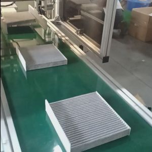 Scraping Height 10-50mm Car Filter Fabricator Machine For 150-400mm Wide Range