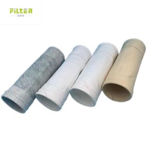 Needle Felt Nomex PTFE PPS P84 High Temperature Filter Bag Acid And Alkali
