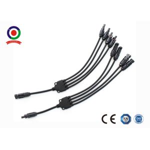 China Male Female Solar Branch Connector IP67 Protection Anti Aging For Solar System on sale