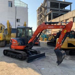 Japan Mini Crawler Kubota U55 U55-5 Uesd Excavator in Shanghai with and Kubota