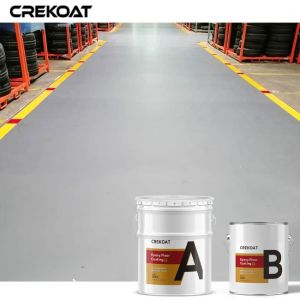Eco Friendly Non Slip Epoxy Floor Coating Withstands Heavy Impacts Spaces High Gloss